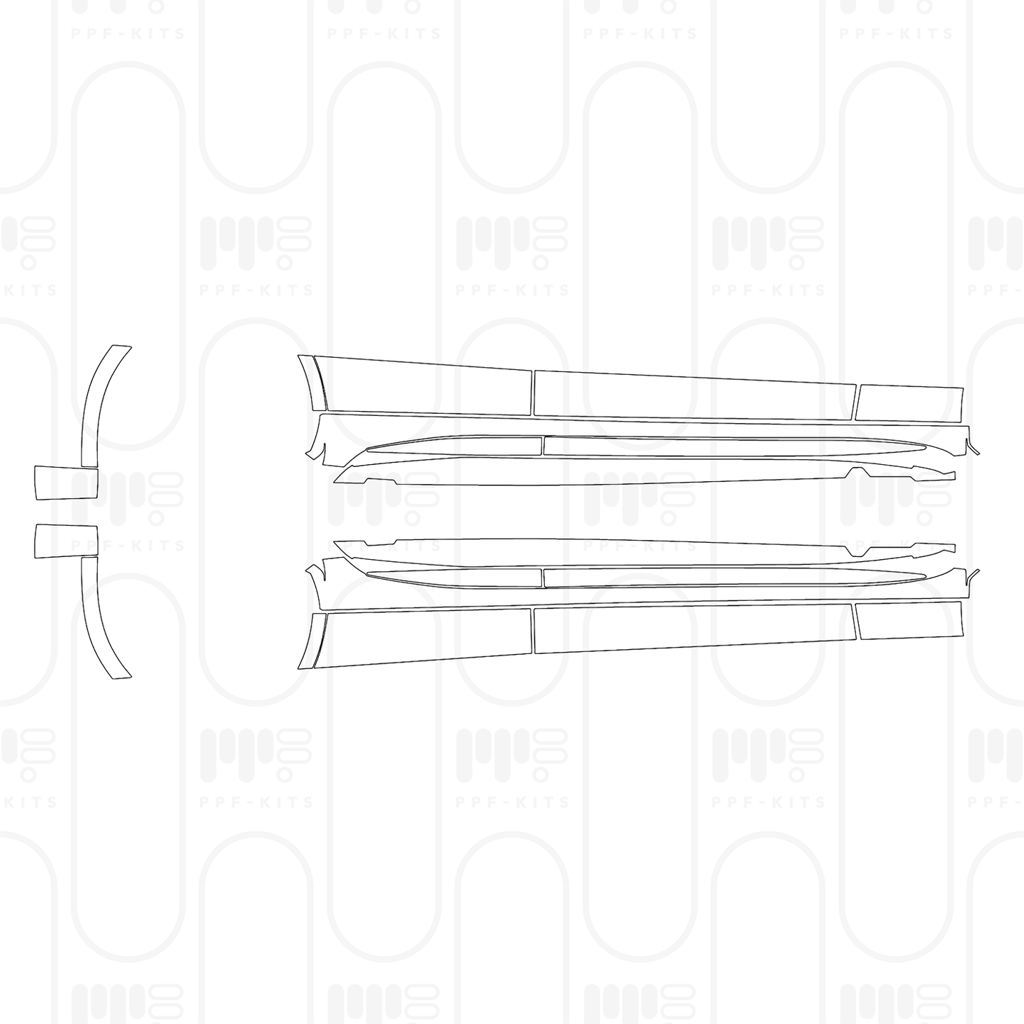 Pre-Cut PPF Mercedes-Benz C Class Sedan AMG C63 S e Performance 2024