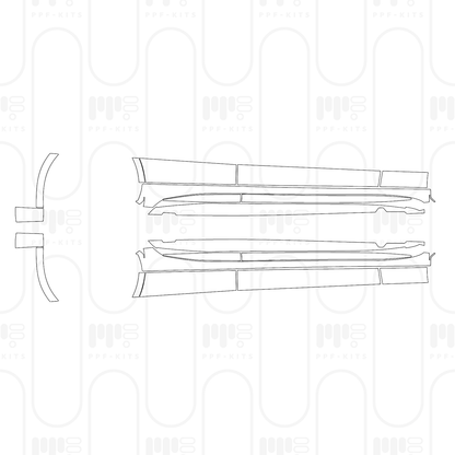 Pre-Cut PPF Mercedes-Benz C Class Sedan AMG C63 S e Performance 2024