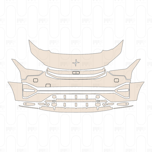 Pre-Cut PPF Polestar 3 2024