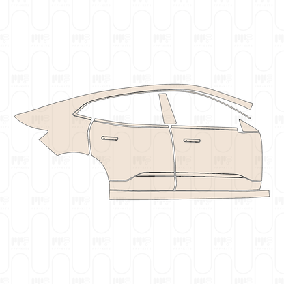 Pre-Cut PPF Polestar 4 2024