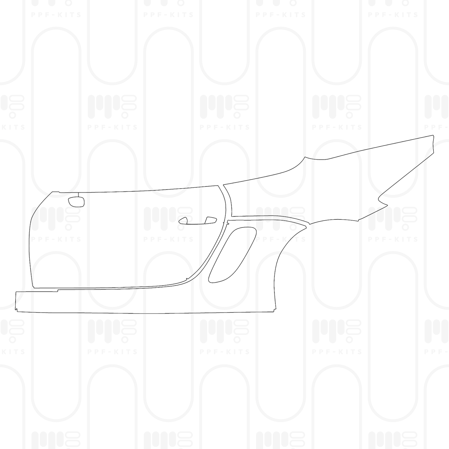 Pre-Cut PPF Porsche 718 Boxter S 2024