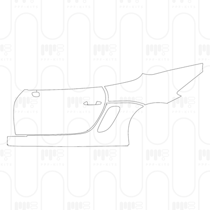 Pre-Cut PPF Porsche 718 Boxter S 2024