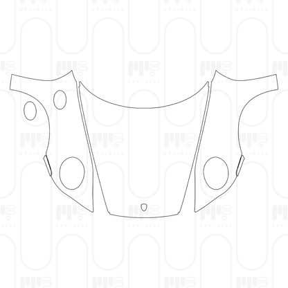 Pre-Cut PPF Porsche 911 Carrera 4 Coupe 2024