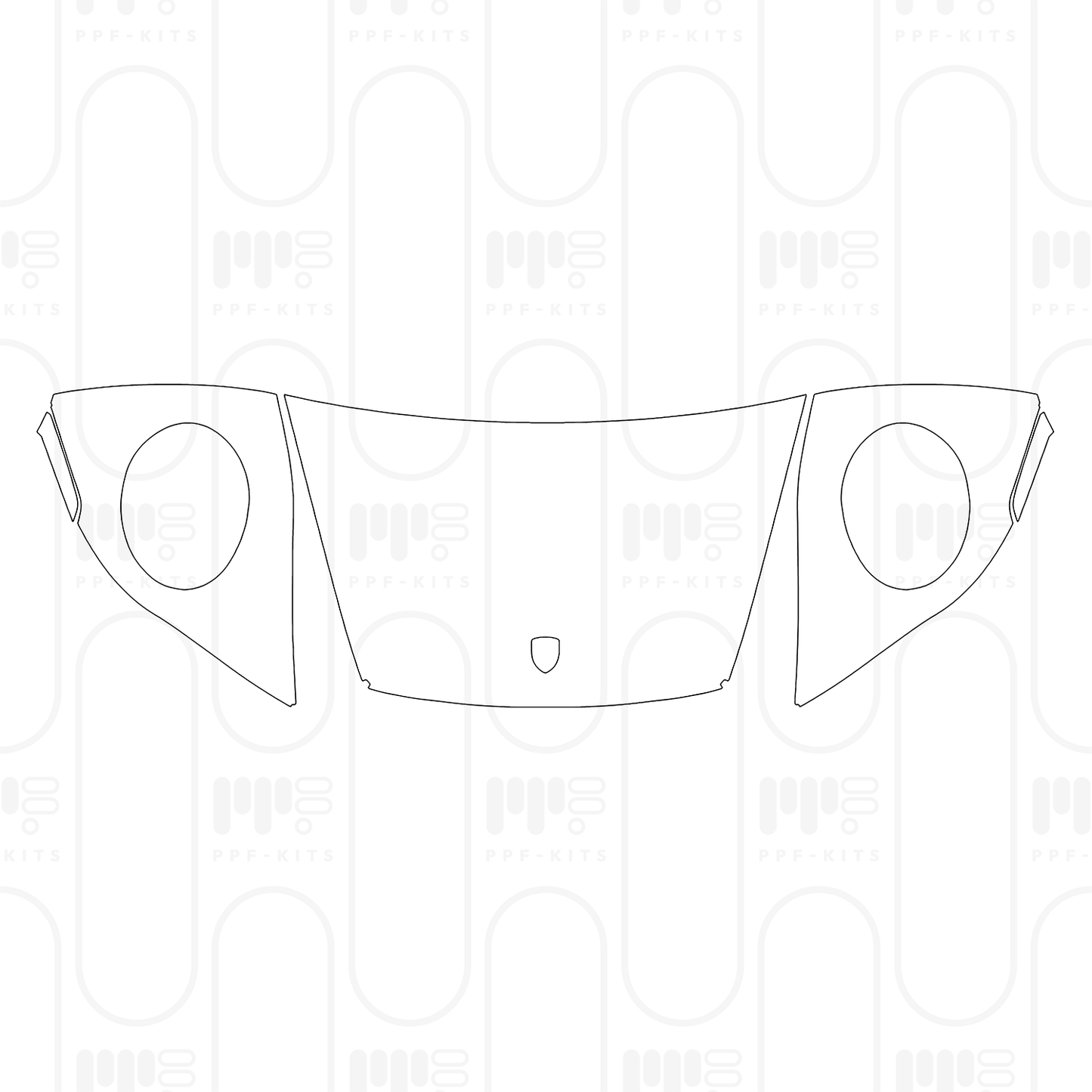 Pre-Cut PPF Porsche 911 Carrera 4 Coupe 2024