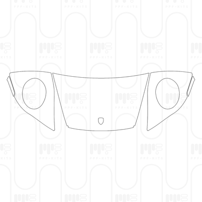 Pre-Cut PPF Porsche 911 Carrera 4 Coupe 2024