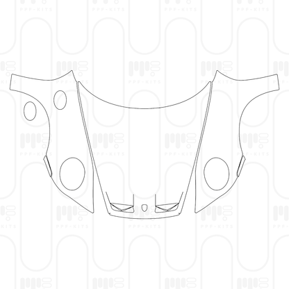 Pre-Cut PPF Porsche 911 GT3 with Touring Package 2024