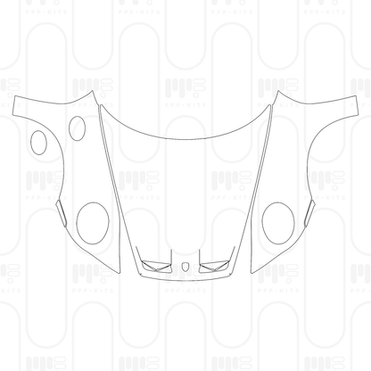 Pre-Cut PPF Porsche 911 GT3 with Touring Package 2024