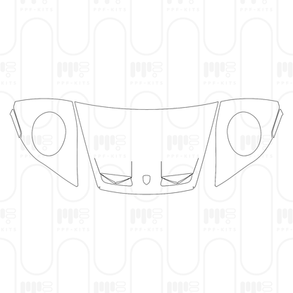 Pre-Cut PPF Porsche 911 GT3 with Touring Package 2024