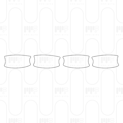 Pre-Cut PPF Porsche Cayenne Coupe Cayenne S Coupe 2025