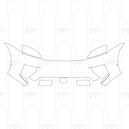 Pre-Cut PPF Porsche Macan Electric 4S 2025