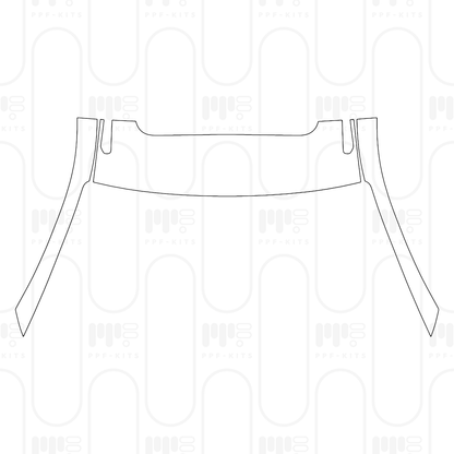 Pre-Cut PPF Porsche Macan Electric Turbo 2024