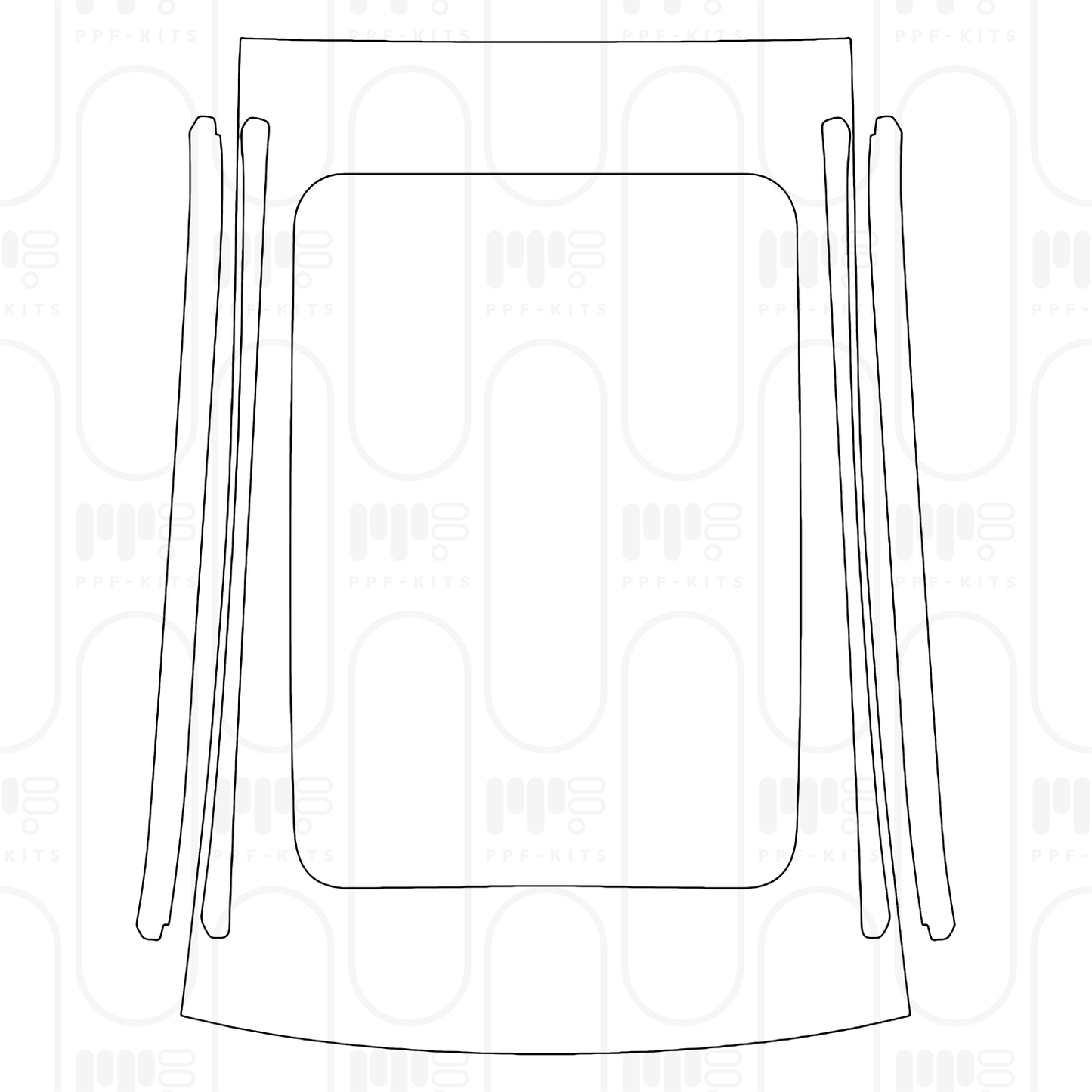 Pre-Cut PPF Porsche Macan Electric Turbo 2024