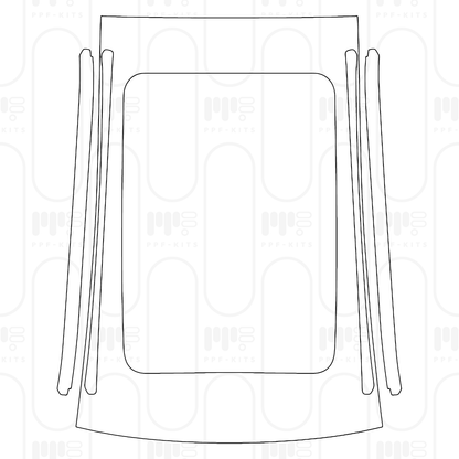 Pre-Cut PPF Porsche Macan Electric Turbo 2024