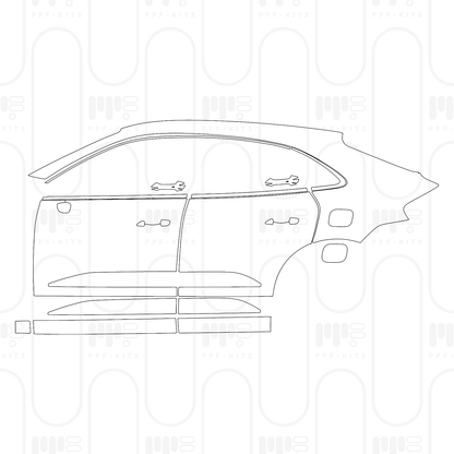 Pre-Cut PPF Porsche Macan Electric 4S 2025
