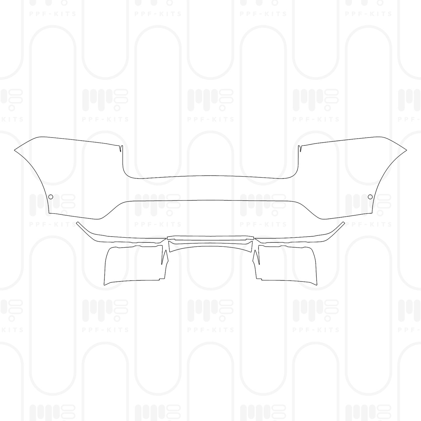 Pre-Cut PPF Porsche Macan Electric 4S 2025