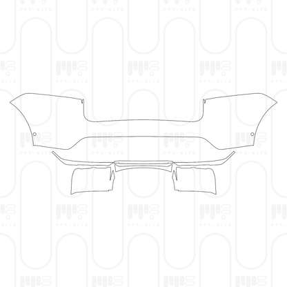 Pre-Cut PPF Porsche Macan Electric 4S 2025