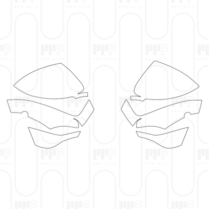 Pre-Cut PPF Porsche Macan Electric Turbo 2024