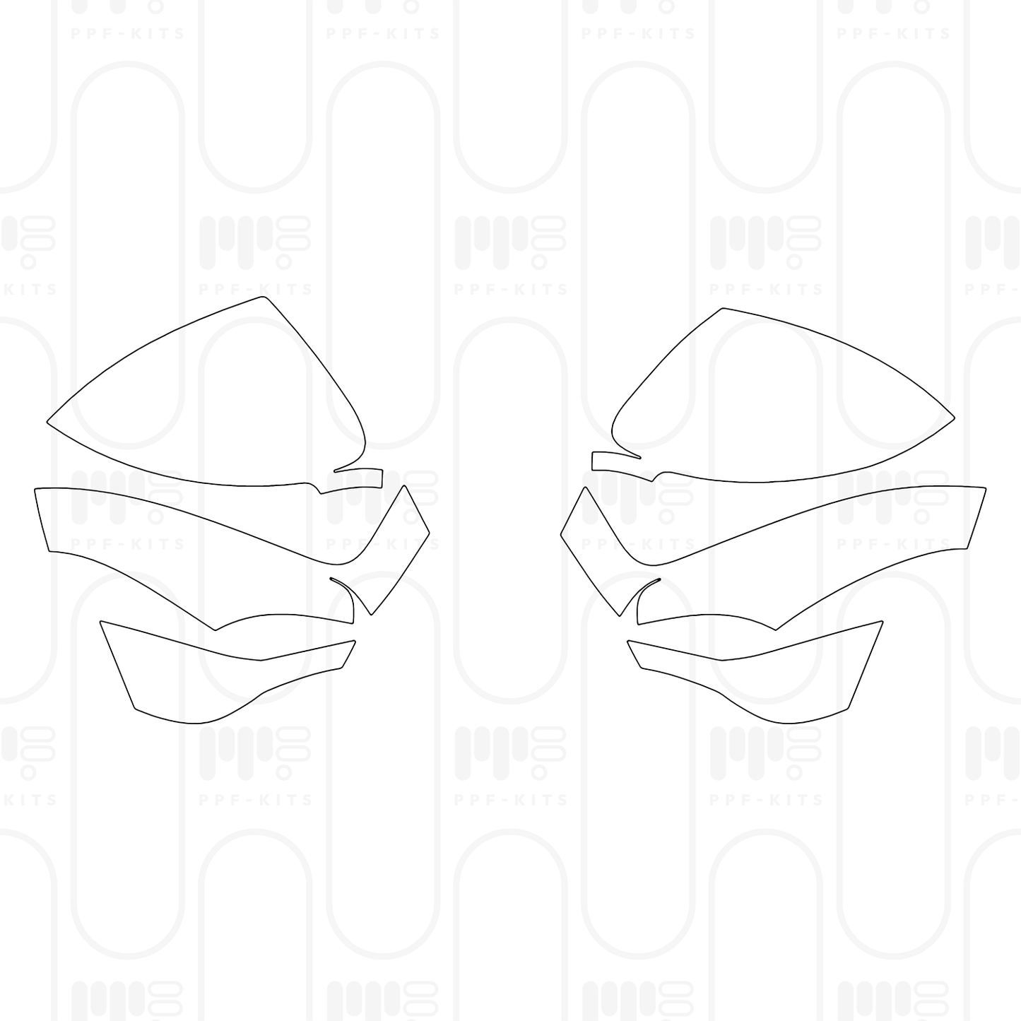 Pre-Cut PPF Porsche Macan Electric Turbo 2024