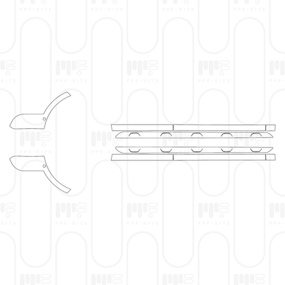 Pre-Cut PPF Porsche Macan Electric Turbo 2024