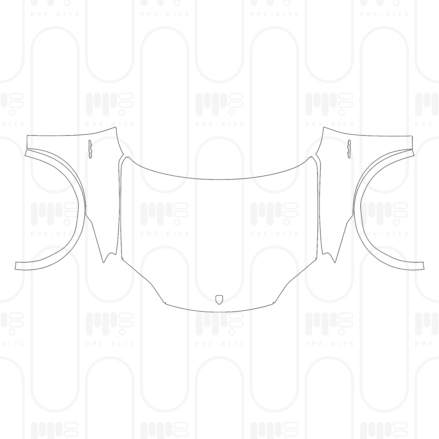 Pre-Cut PPF Porsche Macan Electric Turbo 2024