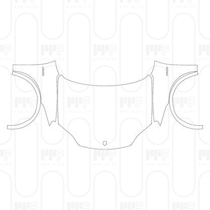 Pre-Cut PPF Porsche Macan Electric Turbo 2024