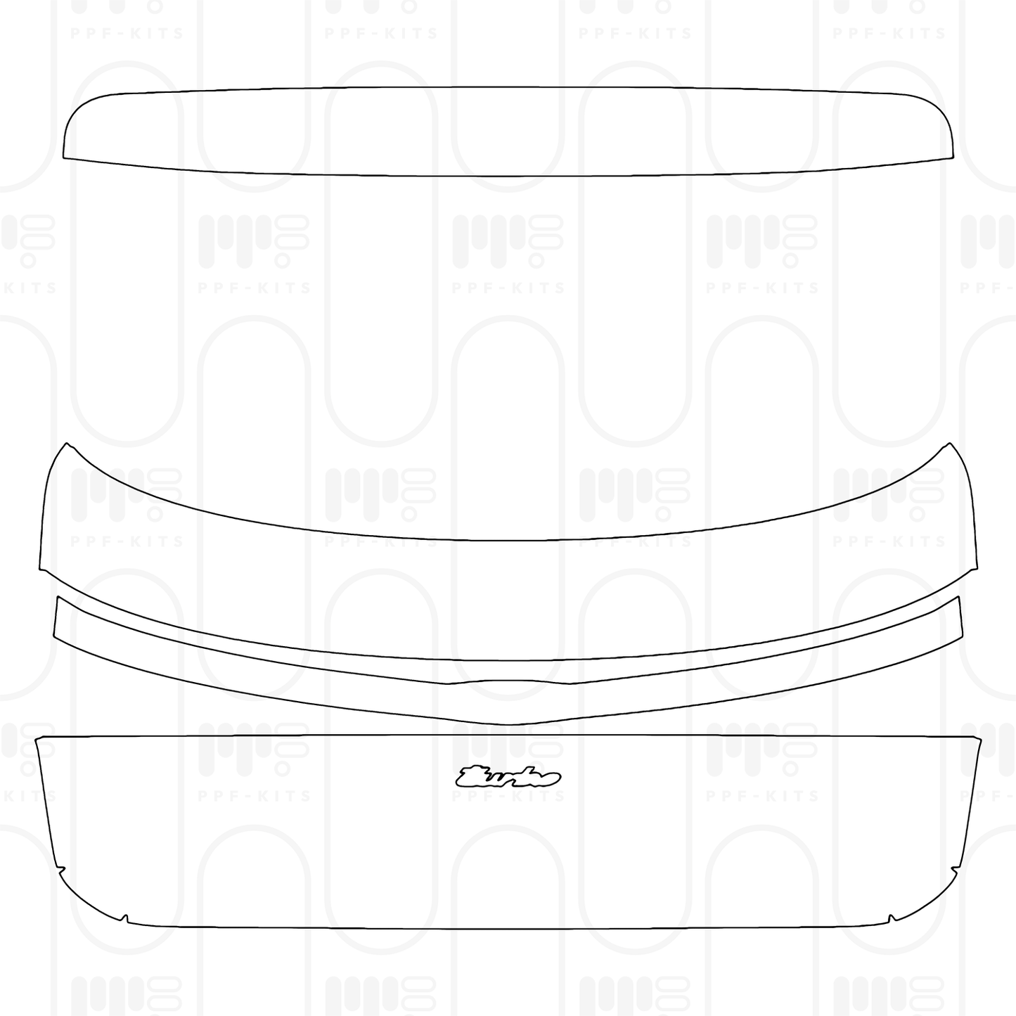 Pre-Cut PPF Porsche Macan Electric Turbo 2024