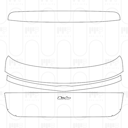 Pre-Cut PPF Porsche Macan Electric Turbo 2024