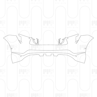 Pre-Cut PPF Porsche Macan Electric Turbo 2024