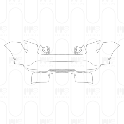 Pre-Cut PPF Porsche Macan Electric Turbo 2024