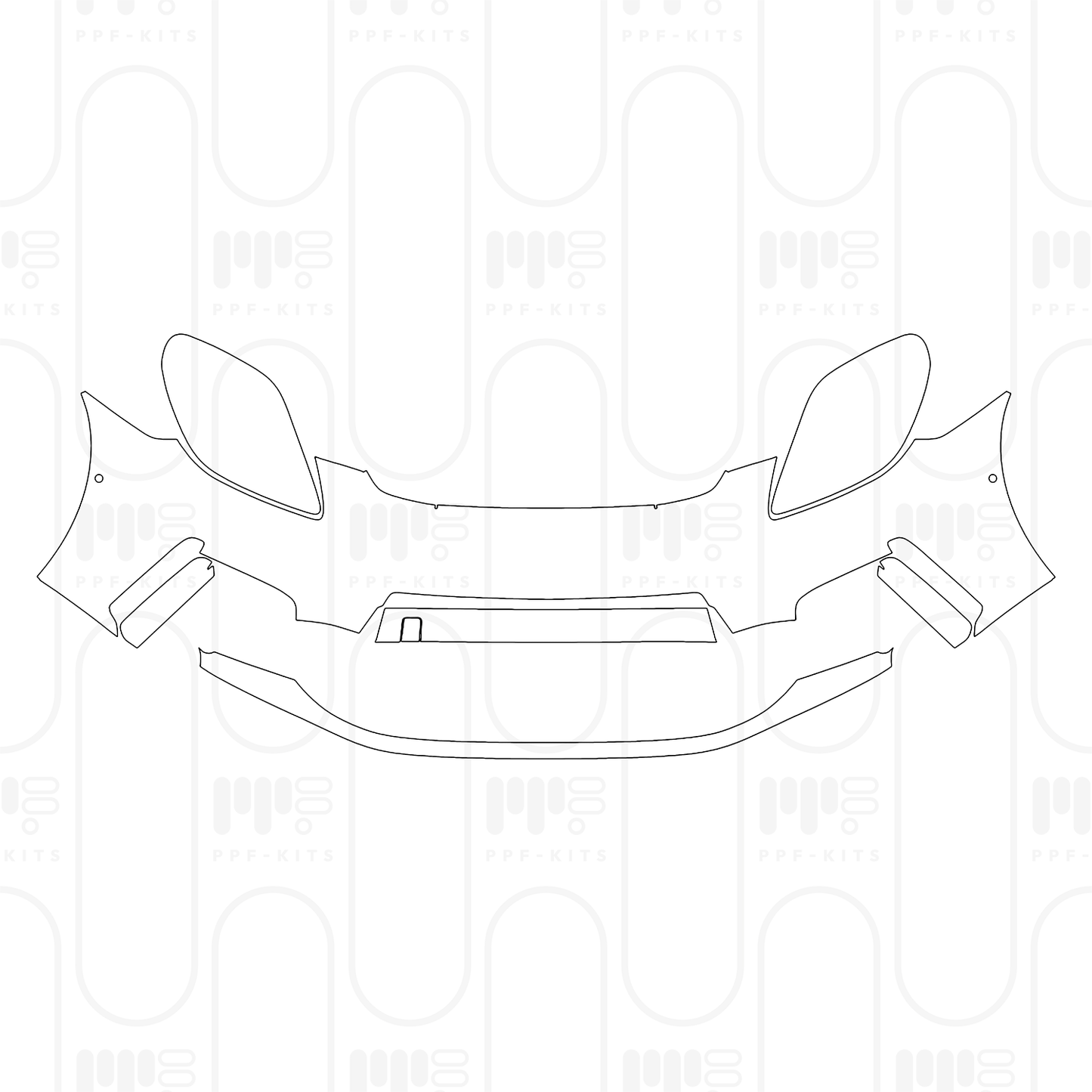 Pre-Cut PPF Porsche Panamera Sedan Panamera 4 2024