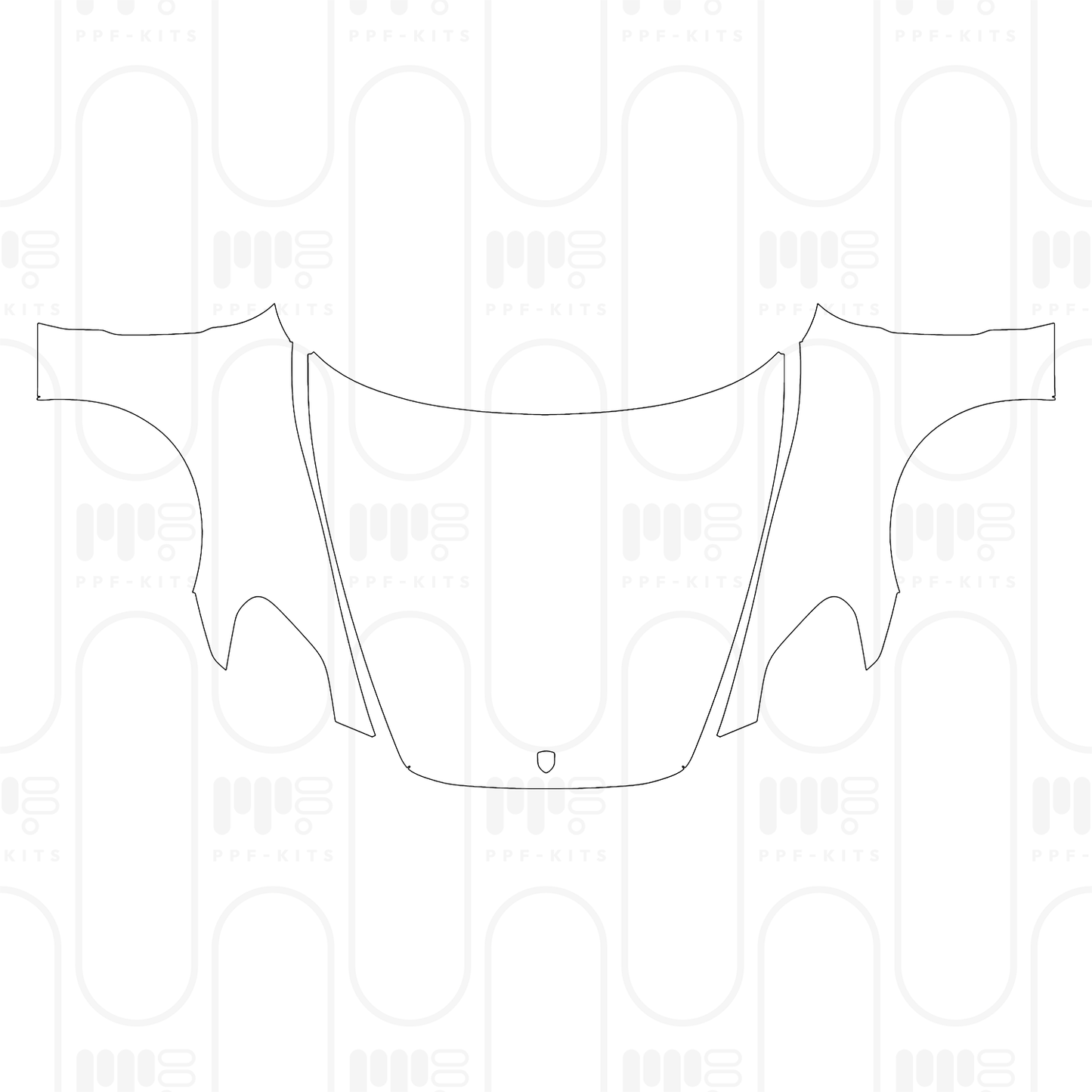 Pre-Cut PPF Porsche Panamera Sedan Panamera 4 2024