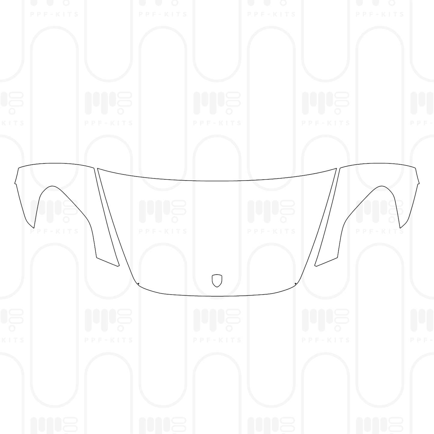 Pre-Cut PPF Porsche Panamera Sedan Panamera 4 2024