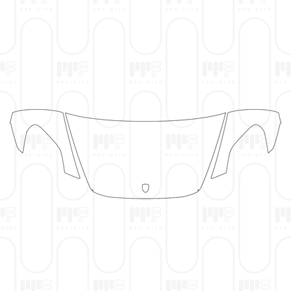 Pre-Cut PPF Porsche Panamera Sedan Panamera 4 2024