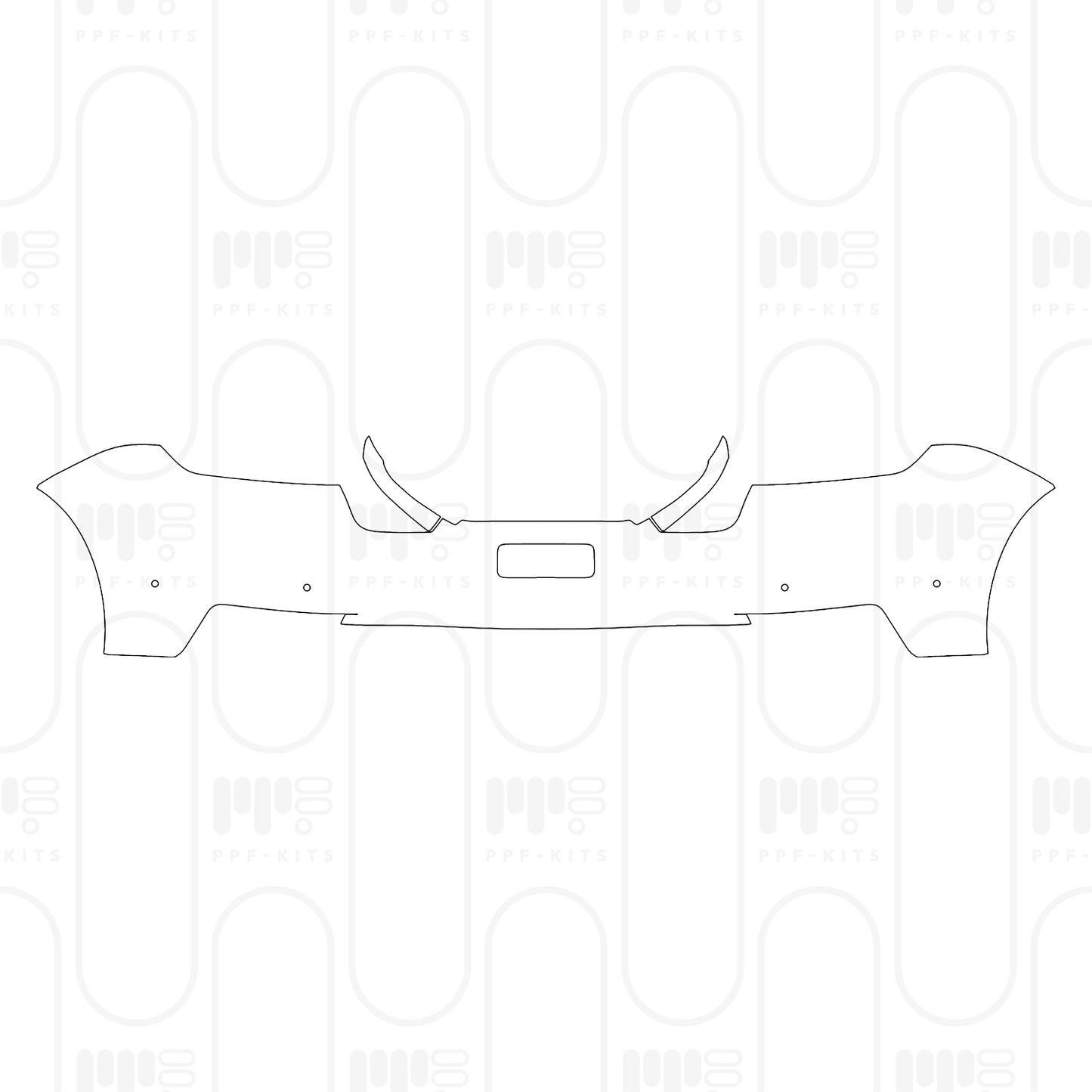 Pre-Cut PPF Porsche Panamera Sedan Panamera 4 2024