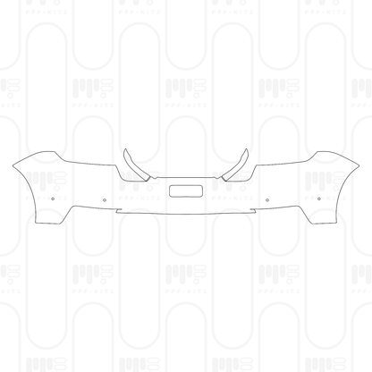 Pre-Cut PPF Porsche Panamera Sedan Panamera 4 2024