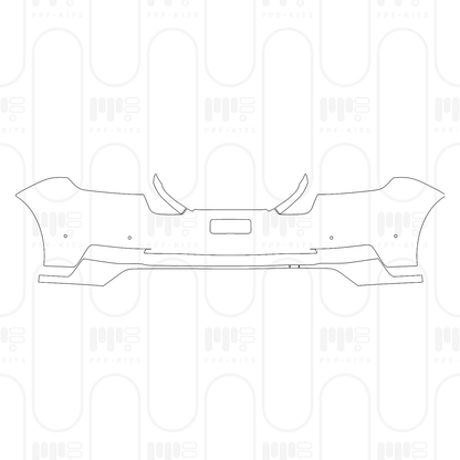 Pre-Cut PPF Porsche Panamera Sedan Panamera 4 2024