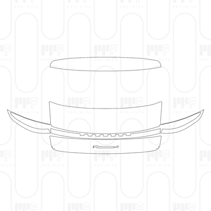 Pre-Cut PPF Porsche Panamera Sedan Panamera 4 2024