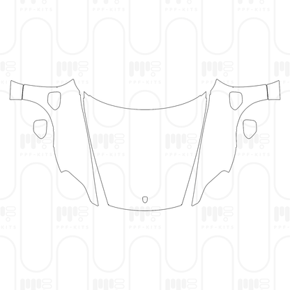 PPF precortado Porsche Taycan Sport Turismo Taycan GTS Sport Turismo 2025