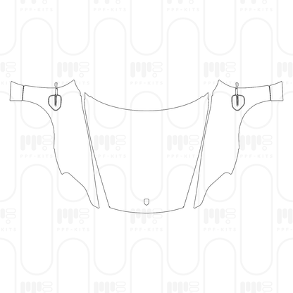 PPF precortado Porsche Taycan Sport Turismo Taycan GTS Sport Turismo 2025