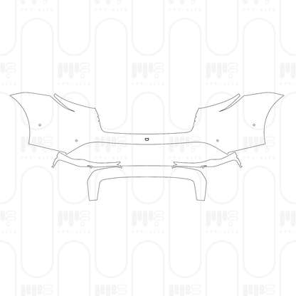 PPF precortado Porsche Taycan Sport Turismo Taycan GTS Sport Turismo 2025