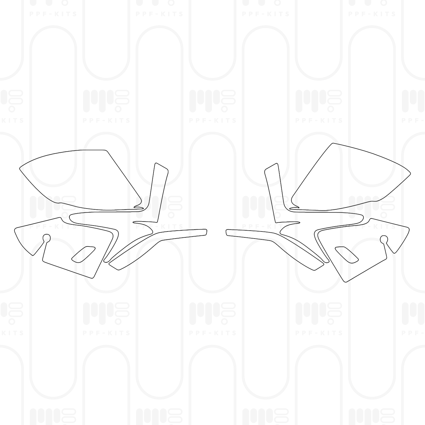 PPF precortado Porsche Taycan Cross Turismo Taycan 4 Cross Turismo 2025