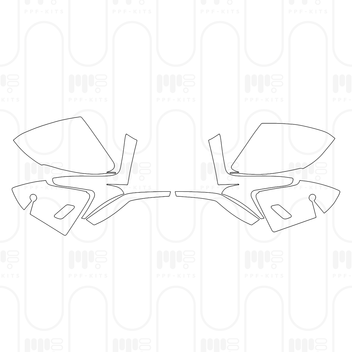 PPF precortado Porsche Taycan Cross Turismo Taycan 4 Cross Turismo 2025