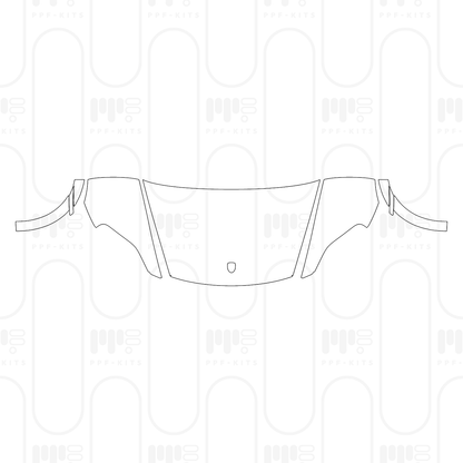 PPF precortado Porsche Taycan Cross Turismo Taycan 4 Cross Turismo 2025