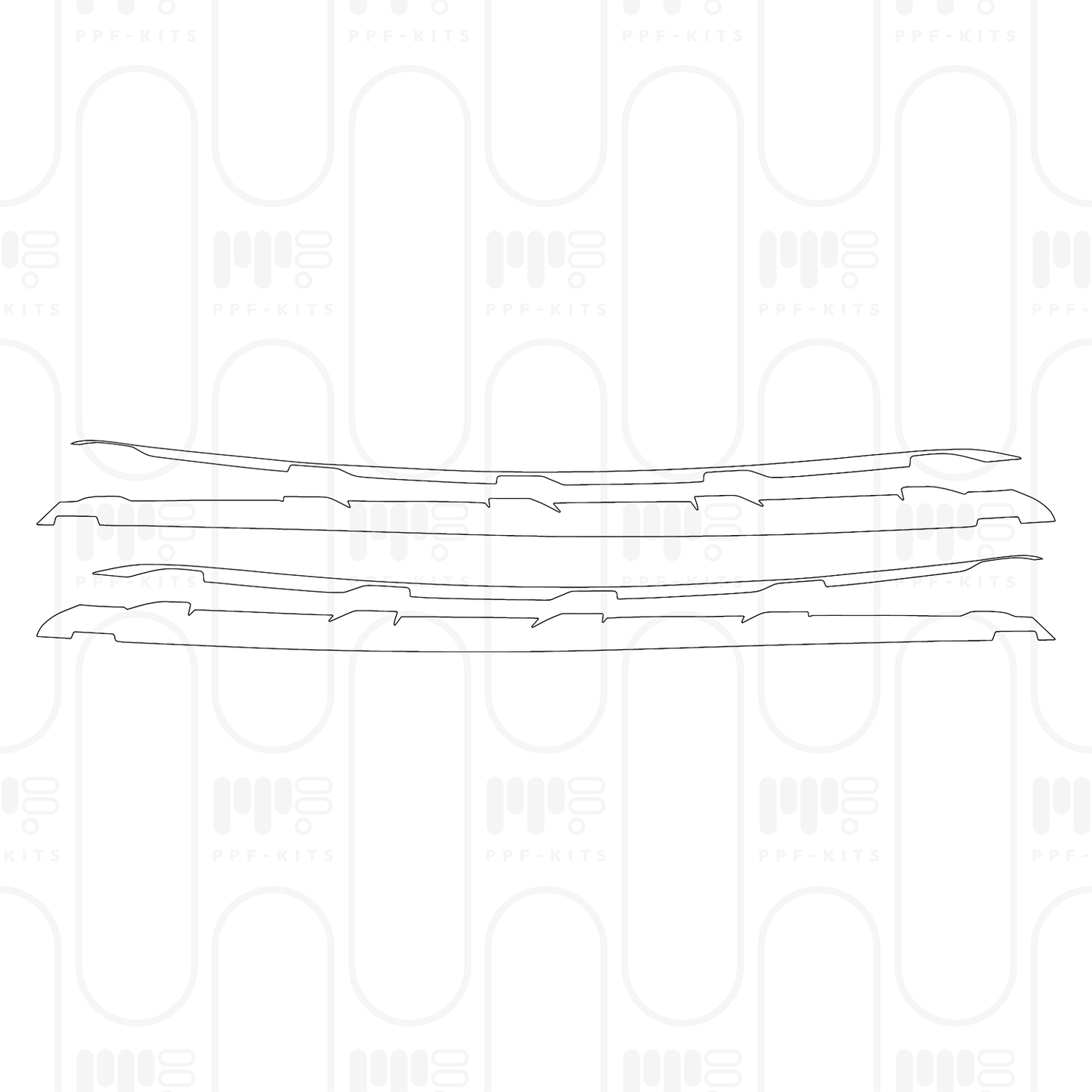 PPF precortado Porsche Taycan Cross Turismo Taycan 4 Cross Turismo 2025