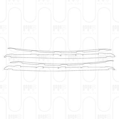 PPF precortado Porsche Taycan Cross Turismo Taycan 4 Cross Turismo 2025