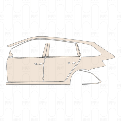 Pre-Cut PPF Skoda Octavia (EU) Estate Base 2024
