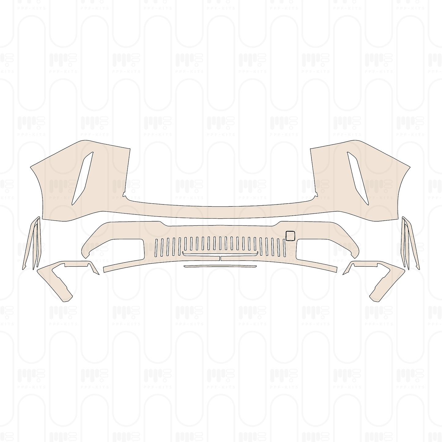 Pre-Cut PPF JAECOO J7 Base 2024