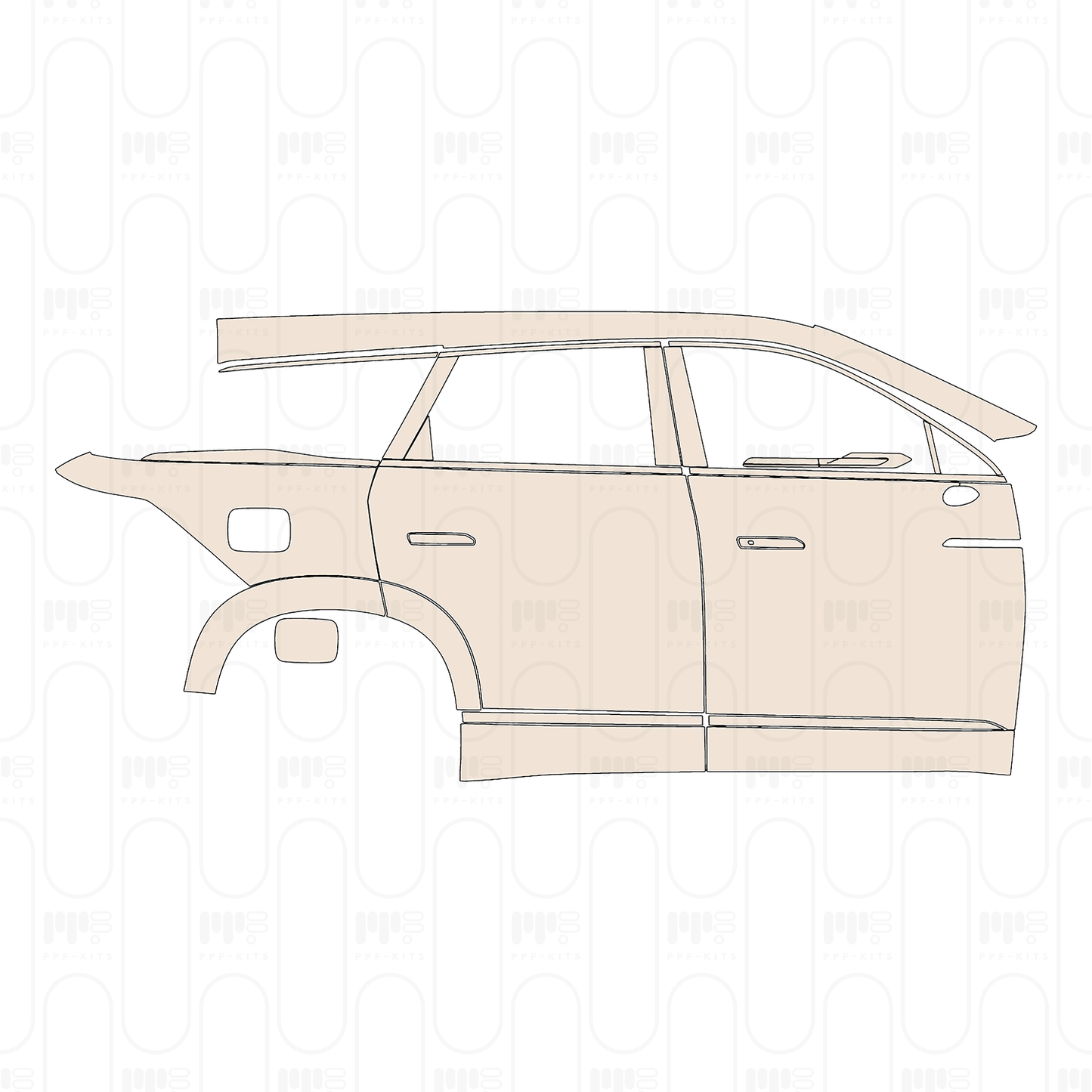 PPF precortado JAECOO J8 2024