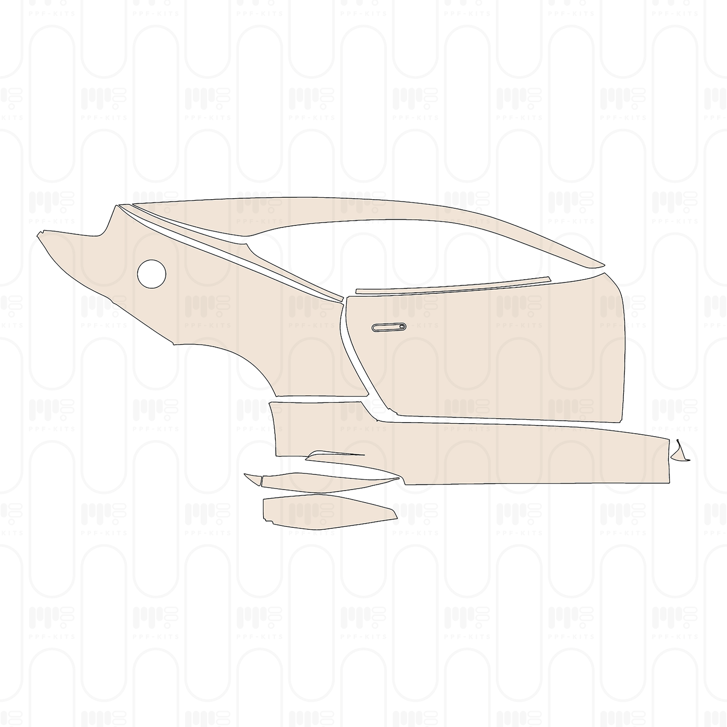 Pre-Cut PPF Aston Martin DBS 770 Ultimate Coupe 2024