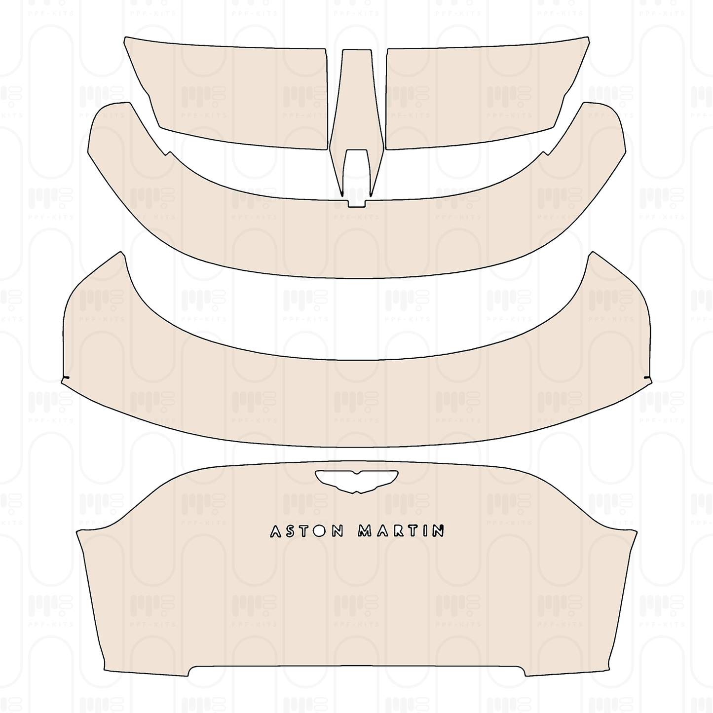 Pre-Cut PPF Aston Martin DBX 707 2024